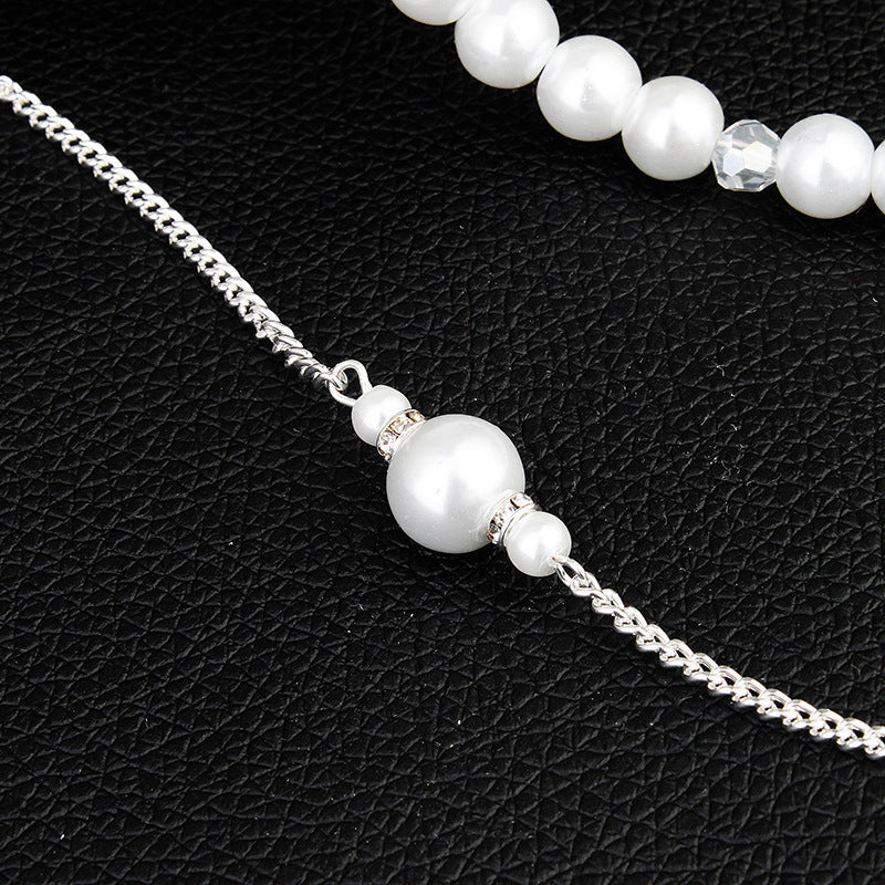 Long Necklace Pearl Tassel Sexy for Women
