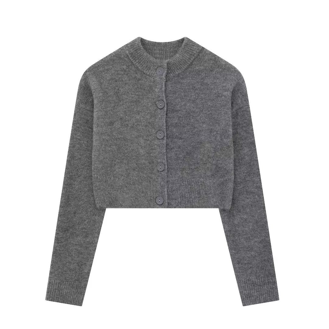 Women's Short Knit Cardigan Trendy