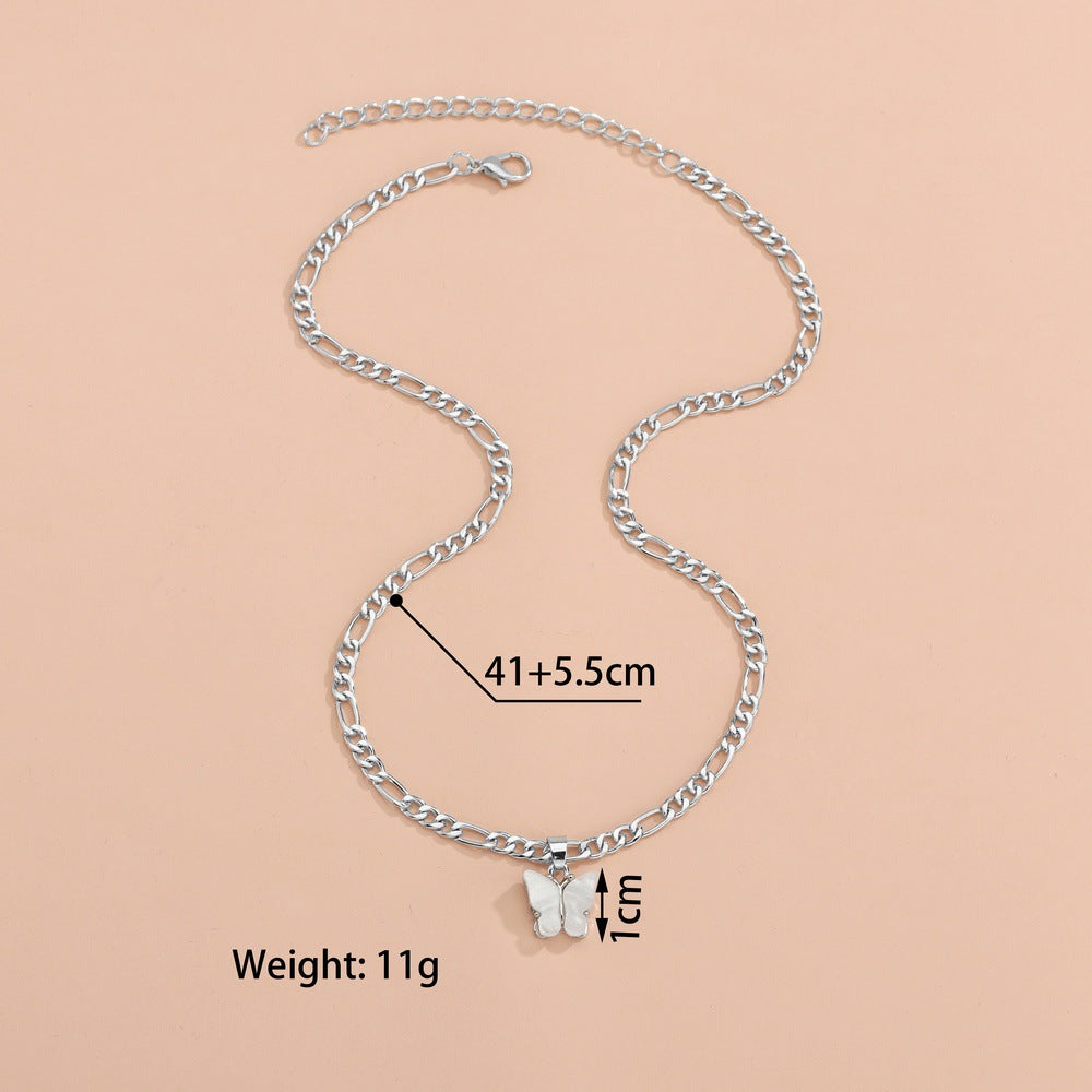 Butterfly Pendant Necklace