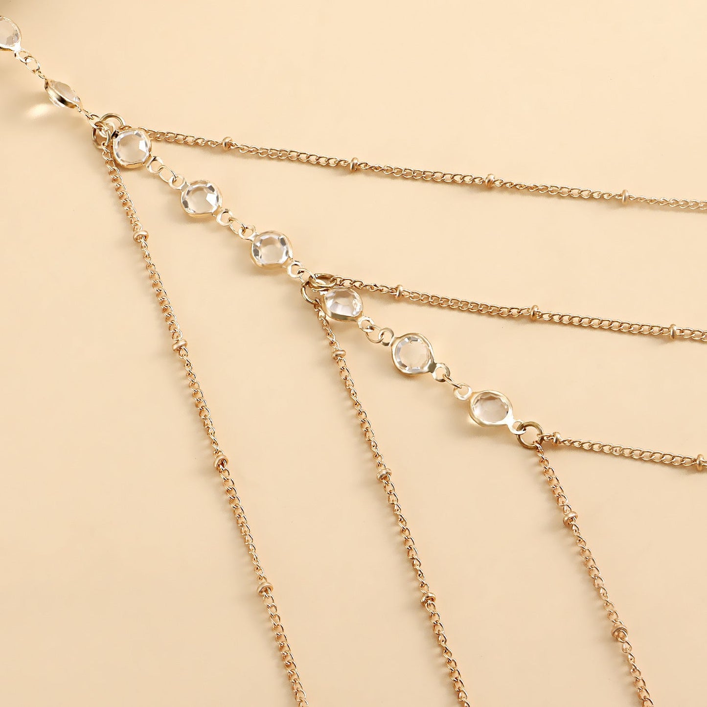 Rhinestone Elastic Leg Chain Fashion Rhinestone Thigh Chain