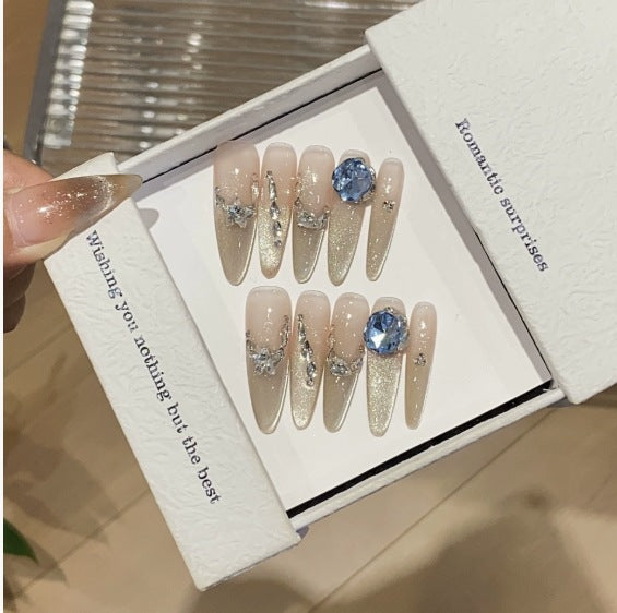 1035- Handmade press on nails fake nails removable