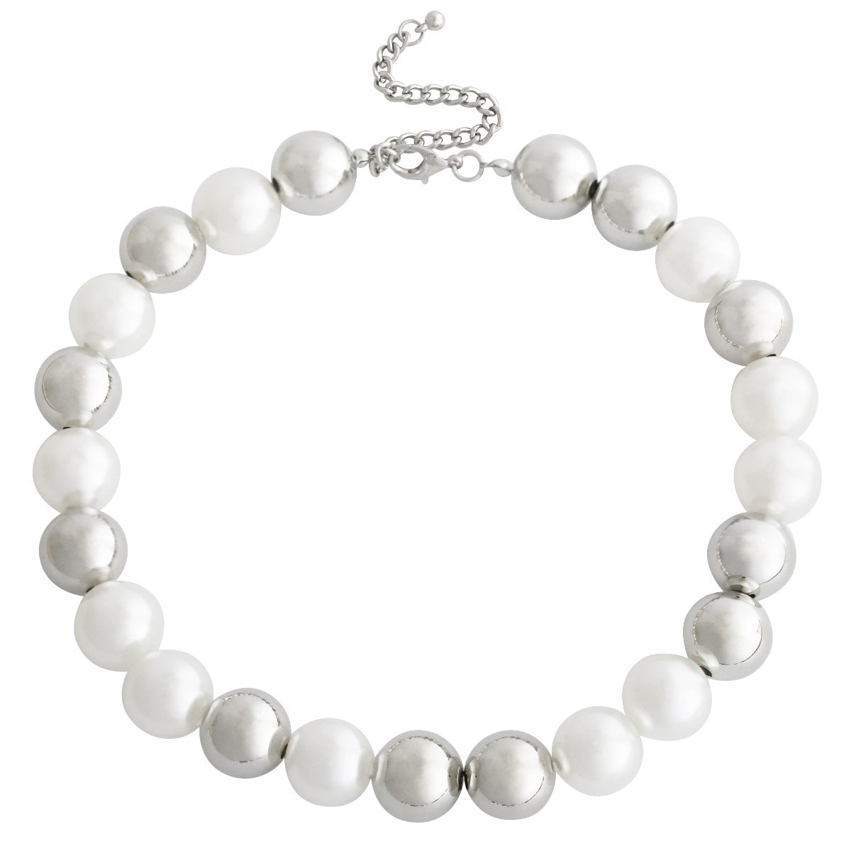 Hop CCB Round Bead Chokers Necklaces Short Collar