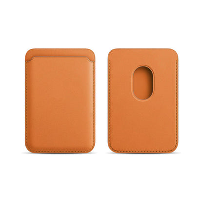 Applicable to Apple 15Magsafe magnetic card bag iPhone mobile phone card bag card holder PU magnetic suction