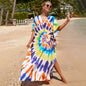Bohemian Beach Robe ¨C Sexy Loose-Fit Bikini Cover-Up, Vacation Sun Protection Kimono
