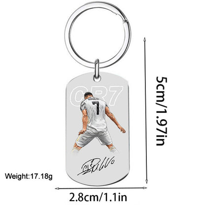 Personalized Keychains for Women Customized Key Chains Men Engraved Name Inspirational Stainless Steel Dog Tag