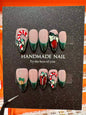 Christmas handmade nail wear temperament gentle nail art nail patch