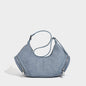 Stylish vintage zip pocket locomotive bag, shoulder bag, hobo bag casual, shoulder bag
