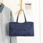 Retro Simple Handbag - Versatile Suede Baguette Bag for Fashionable Shoulder Hobo Style