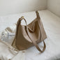 Hobo bag for women, solid color fashion large capacity shoulder bag, crossbody bag casual versatile commuter tote bag