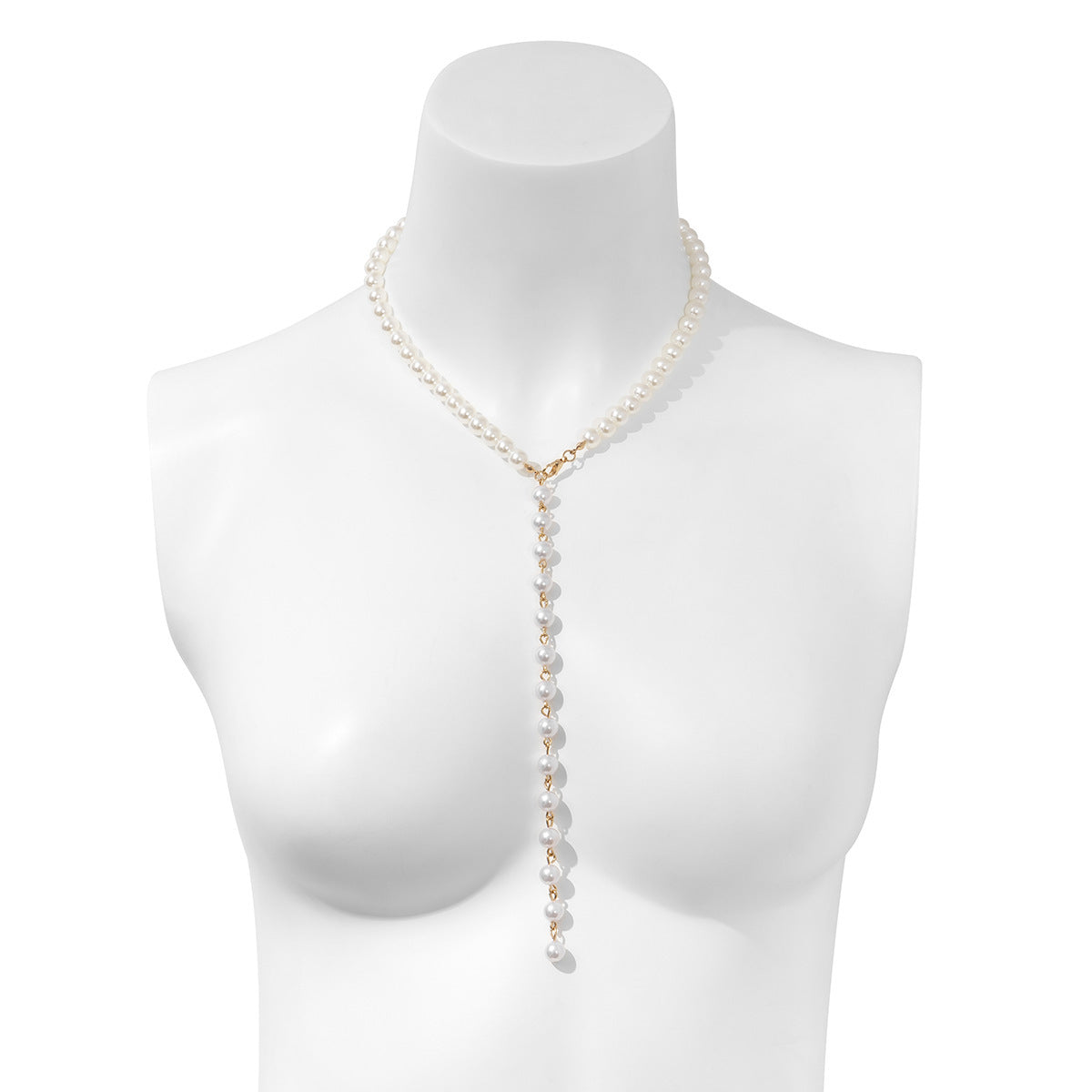 Brave Light Punk Ccb Beads Long Chain Necklace