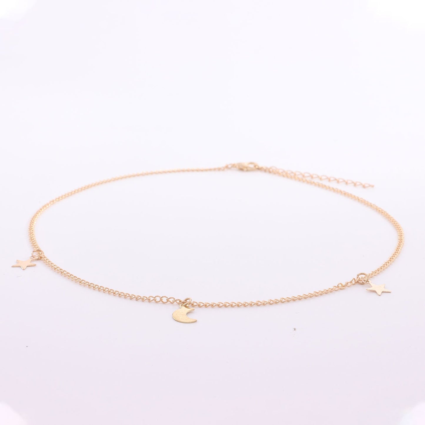 Moon Star Charms Necklace