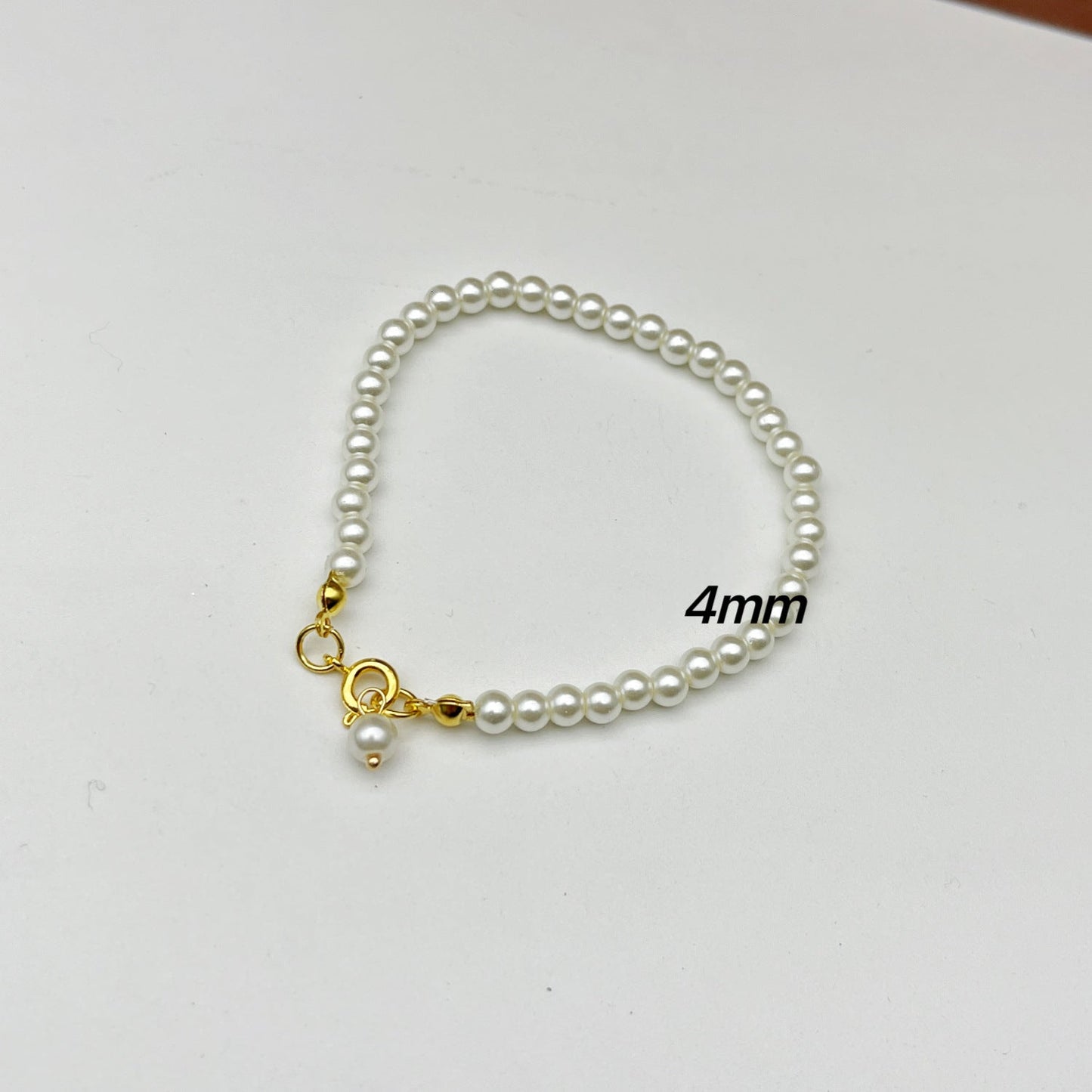 Glass Pearl Bracelet Woman Magnet Clasp
