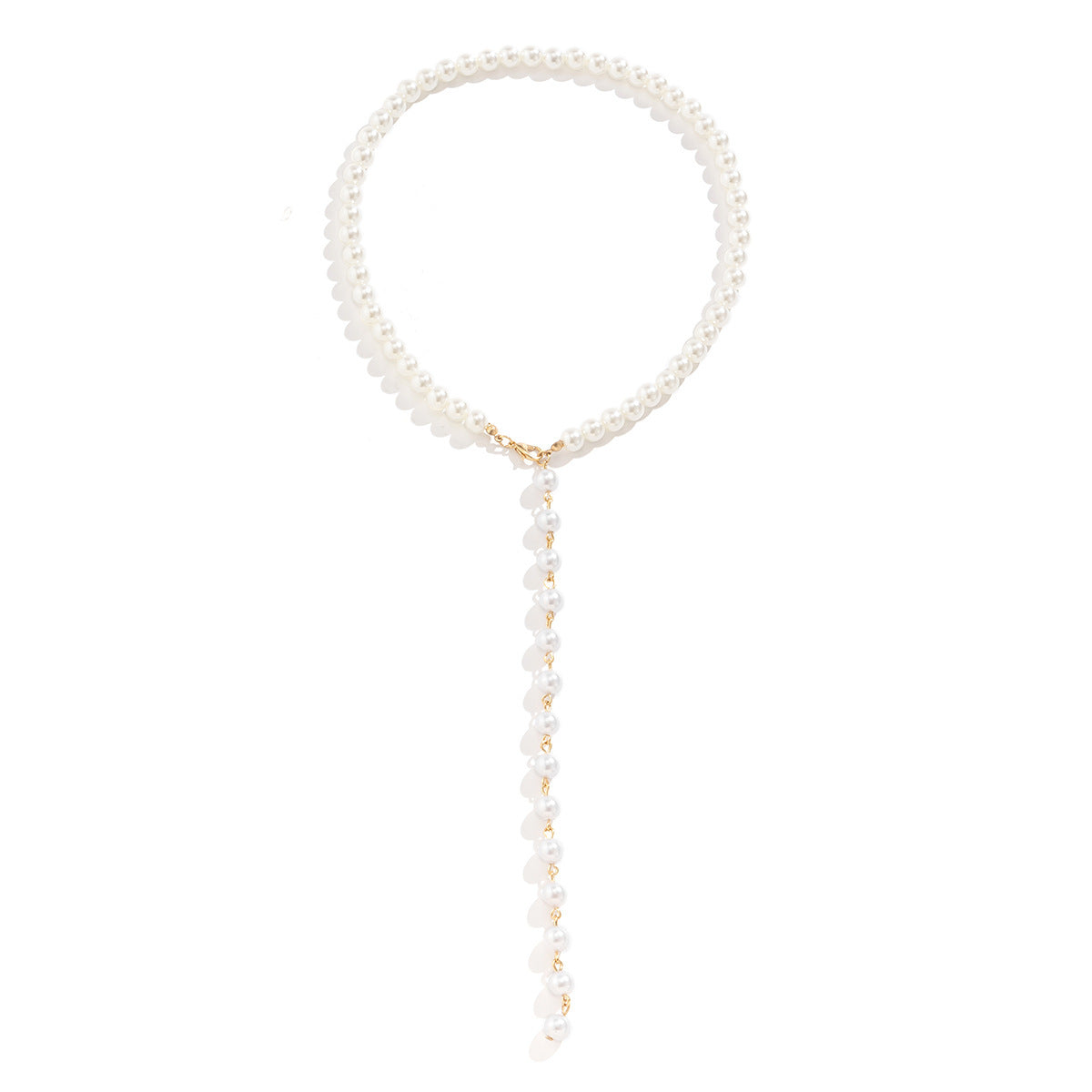 Brave Light Punk Ccb Beads Long Chain Necklace