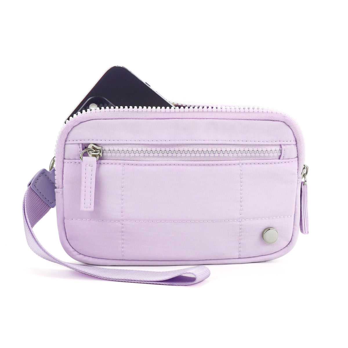 Transparent PVC Card Bag – Portable Wrist Bag for Bank Card & Change Storage