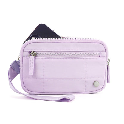 Transparent PVC Large Card Bag – Wrist Bag with Compartments for Bank Card & Change Storage, Portable Wristlet Purse