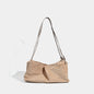Vintage matte hobo bag, large capacity pillow bag, commuter versatile shoulder crossbody bag