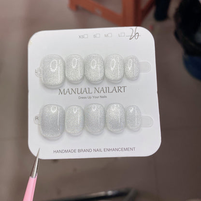 1027- Handmade press on nails fake nails removable