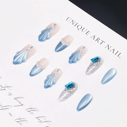 0944- Handmade press on nails fake nails removable