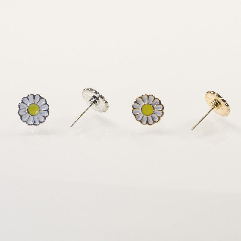 Little Daisy Star Stud Earrings Set