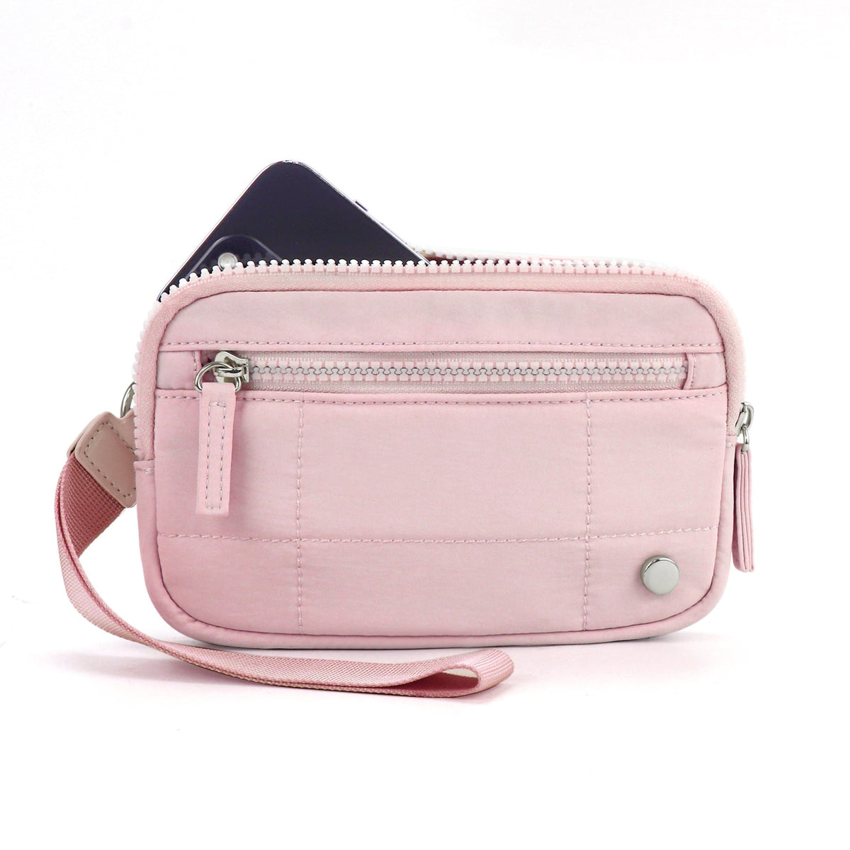 Transparent PVC Card Bag – Portable Wrist Bag for Bank Card & Change Storage