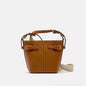 Women's Versatile Pin Buckle Ornament Bag – Stylish Ribbon Shoulder Crossbody Bucket Bag & Small Shoulder Bag Purse hobo