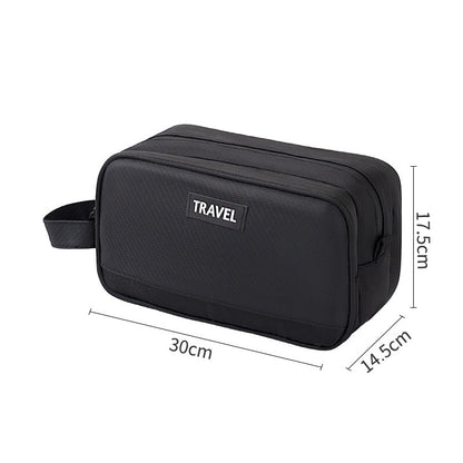 Cosmetic bag, business trip toiletries storage bag, three-layer dry and wet separation men's toilet bag, makeup bag organizer,Makeup bag with compartments,