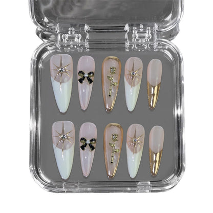 0946- Handmade press on nails fake nails removable