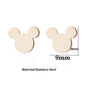 Mini Star Moon Heart Ear Studs
