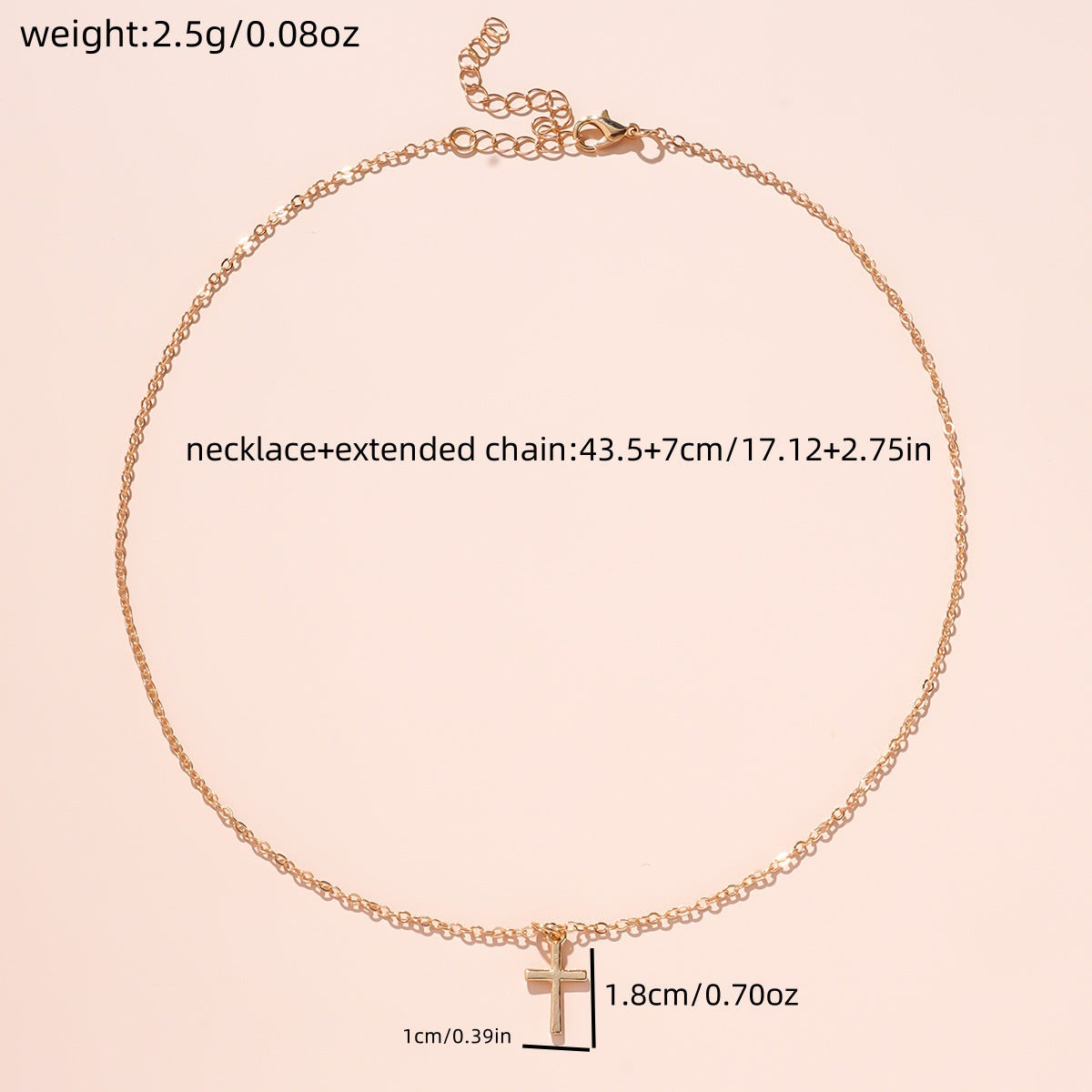 Cross Pendant Necklace