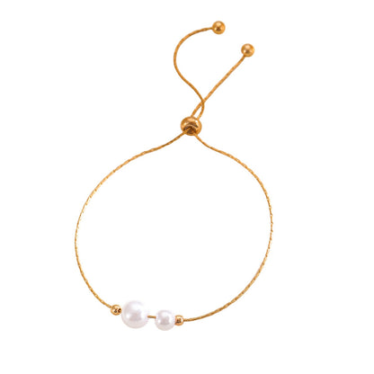 Vintage Pearl Bracelet Women Elegant High-End Beaded Bracelet