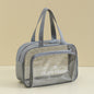 Waterproof beach bag, wet and dry separation fitness bag, toiletry bag, storage goggles, swimsuit swimming bag, Transparent Cosmetic Bag,