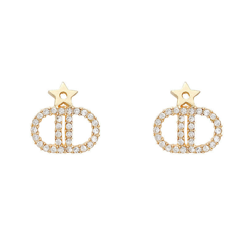 Stone Star Earrings