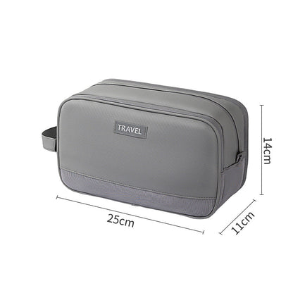 Cosmetic bag, business trip toiletries storage bag, three-layer dry and wet separation men's toilet bag, makeup bag organizer,Makeup bag with compartments,