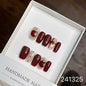 1028- Handmade press on nails fake nails removable