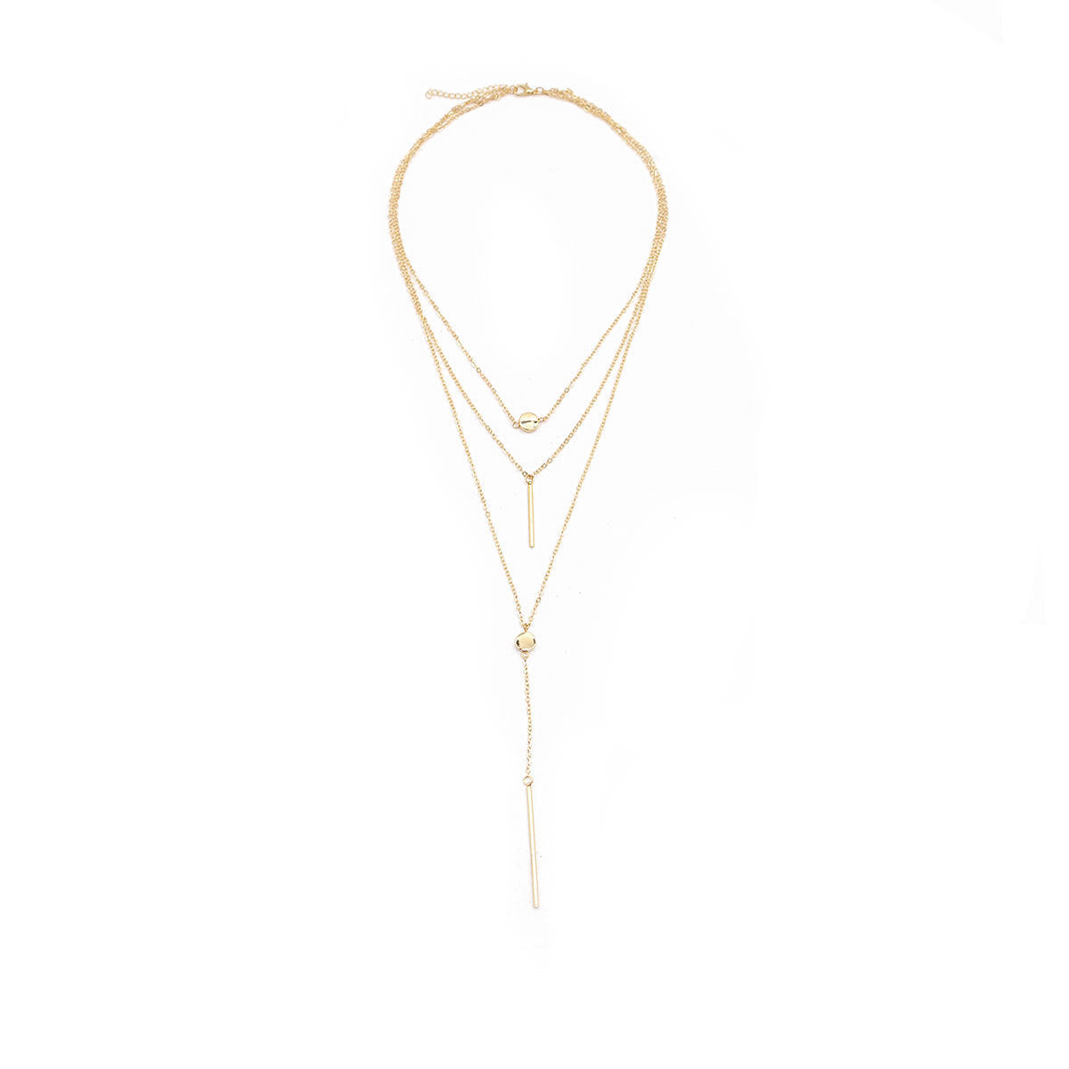 Women Layered Choker Necklace Jewelry