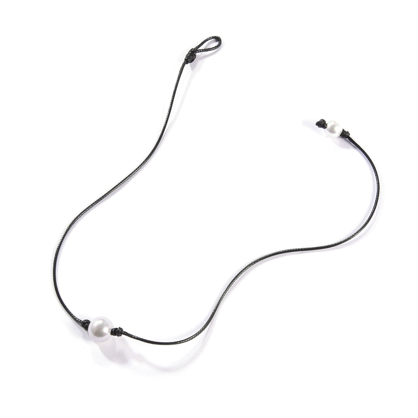 White Pearl Choker Necklace