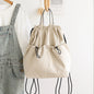 Casual Versatile Drawstring Bucket Bag for Female - Textured Nylon Backpack, Lightweight & Portable Travel Companion (Copy)