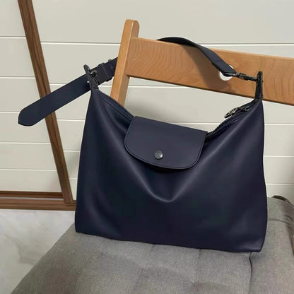 Hobo shoulder bag, boho grey women's bag, Crossbody shoulder bag, large capacity versatile women's hobo bag