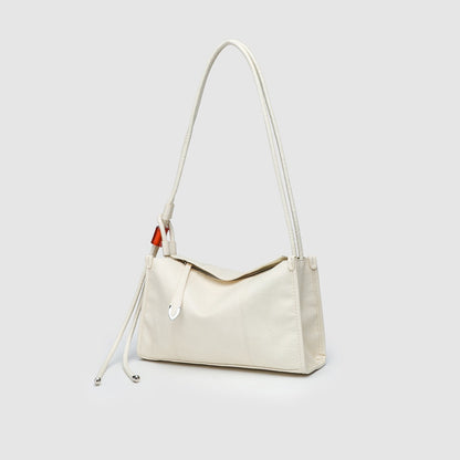 Stylish and minimalist design commuter hobo bag ladies, bag large capacity pleated shoulder shoulder bag, chic elegant shoulder purse