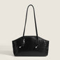 Hobo bag for women, black shoulder bag, women's summer fashion shoulder bag, premium texture design casual commuter shoulder bag