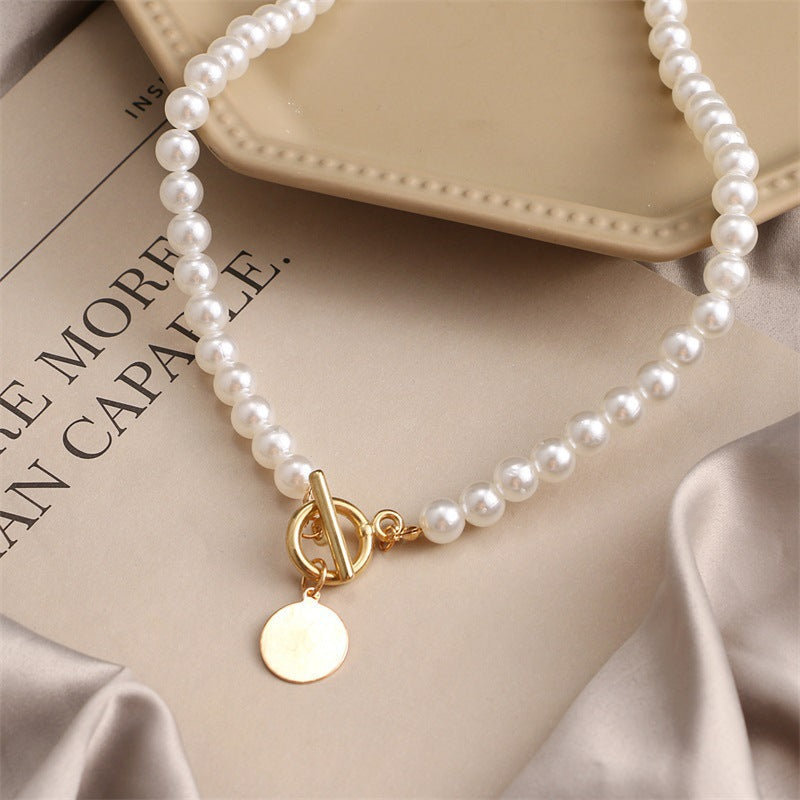 OT Buckle Cion Choker Necklace