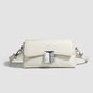 Small shoulder bag for women, retro small square bag for women, versatile shoulder bag, metallic Crossbody bag, simple commuter bag cross body