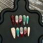 Hot-selling popular smudging hand-painted three-dimensional engraving whitening temperament advanced medium and long models