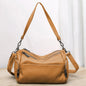 Elegant Genuine Leather Shoulder Bag – Stylish Crossbody & Underarm Mommy Bag hobo