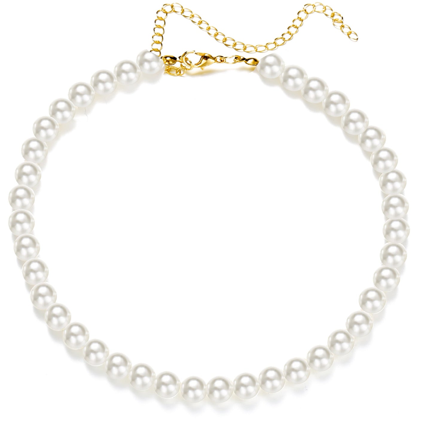 Multi-Layer Baroque Pearl Choker Necklace for Women
