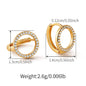 Vintage Zircon Ear Cuff Earring