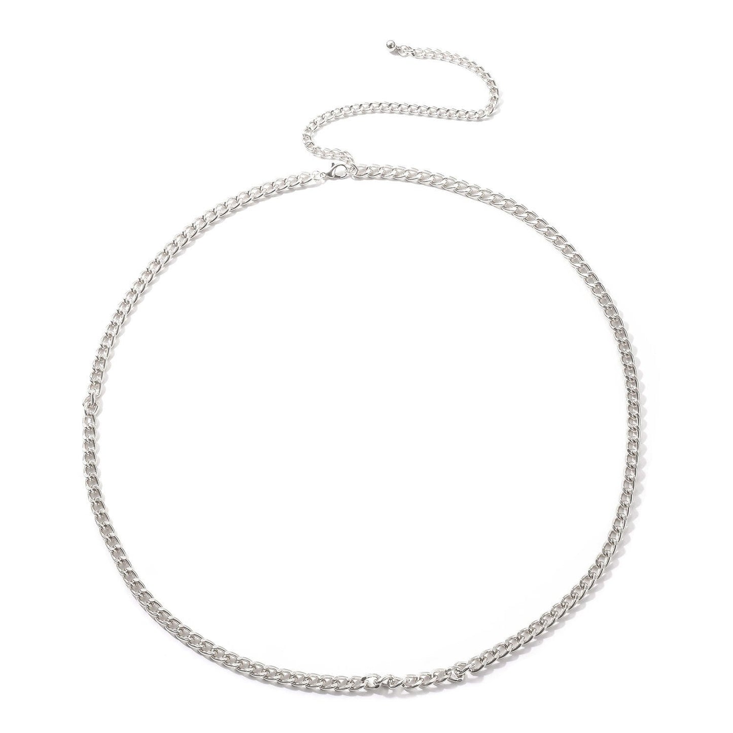 Punk Exaggerated Metal Chain Body Chains