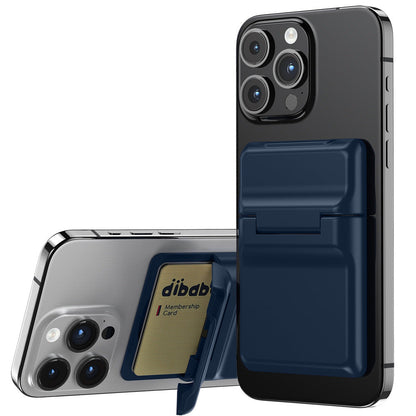 MagSafe Wallet for iPhone - Heavy Duty MIL-STD Snap-On Phone Magnetic Wallet and Phone Card Holder - Detachable and Slim Hard Case for iPhone 17 Pro Max /16 Pro Max/15/14/13/12 Series