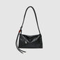 Stylish and minimalist design commuter hobo bag ladies, bag large capacity pleated shoulder shoulder bag, chic elegant shoulder purse