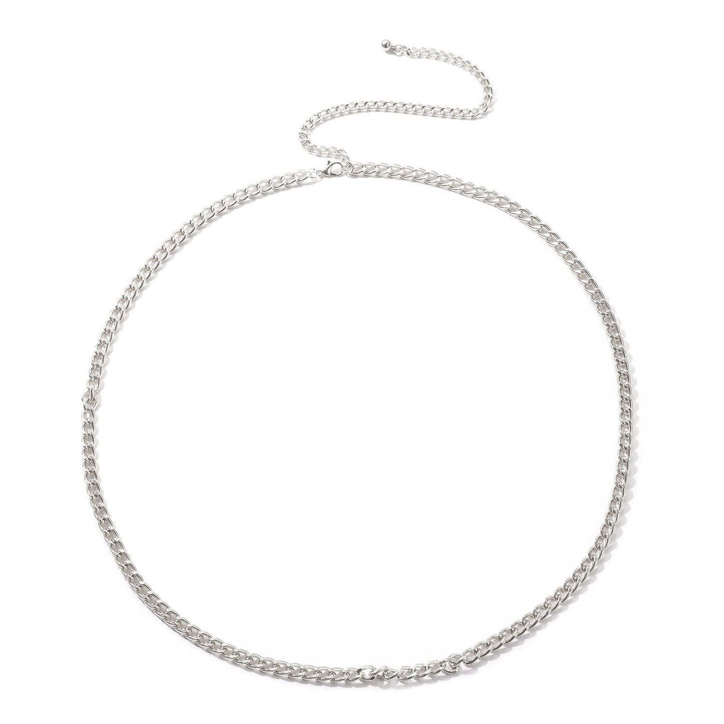 Punk Exaggerated Metal Chain Body Chains